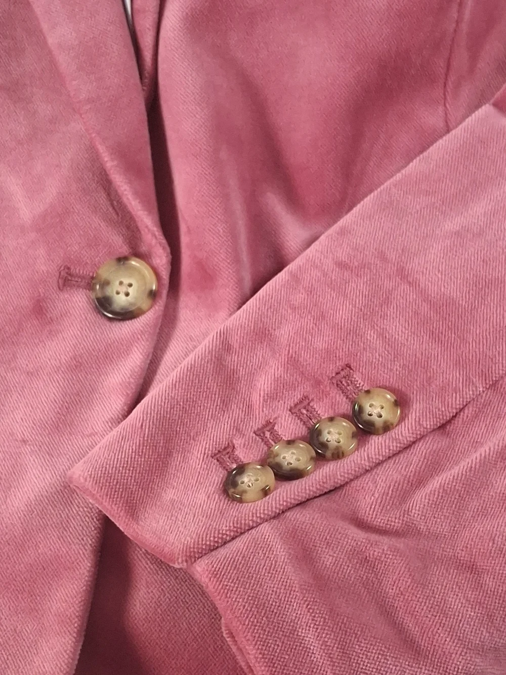 J.Crew Parke Blazer in Cotton Velvet Pink 